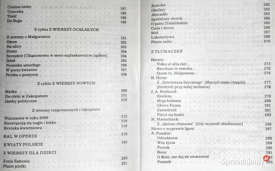 Wiersze wybrane Julian Tuwim