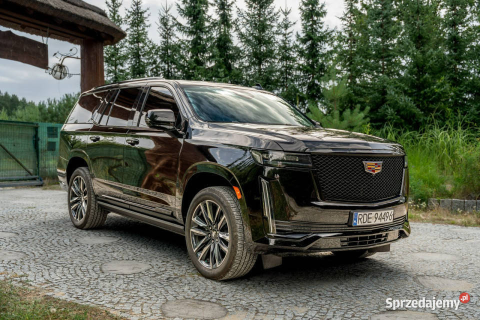 Cadillac Escalade III ESV LUXURY 30 DIESEL V6 Rok produkcji 2023 Ropczyce