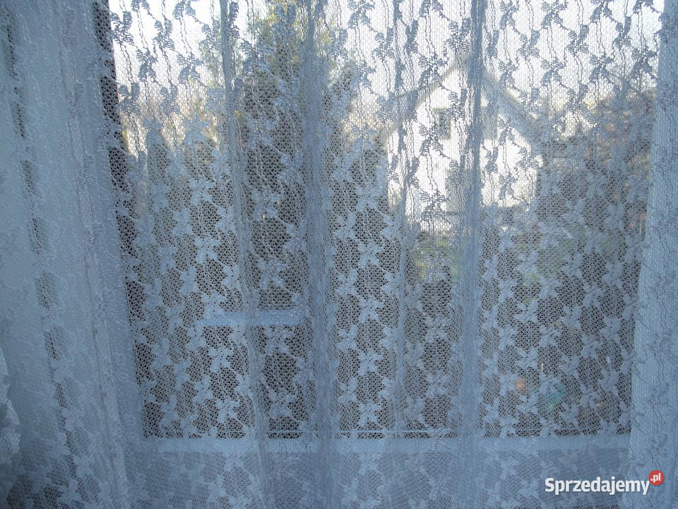 Firana koronka szer255 wys195 śląskie Piekary Śląskie