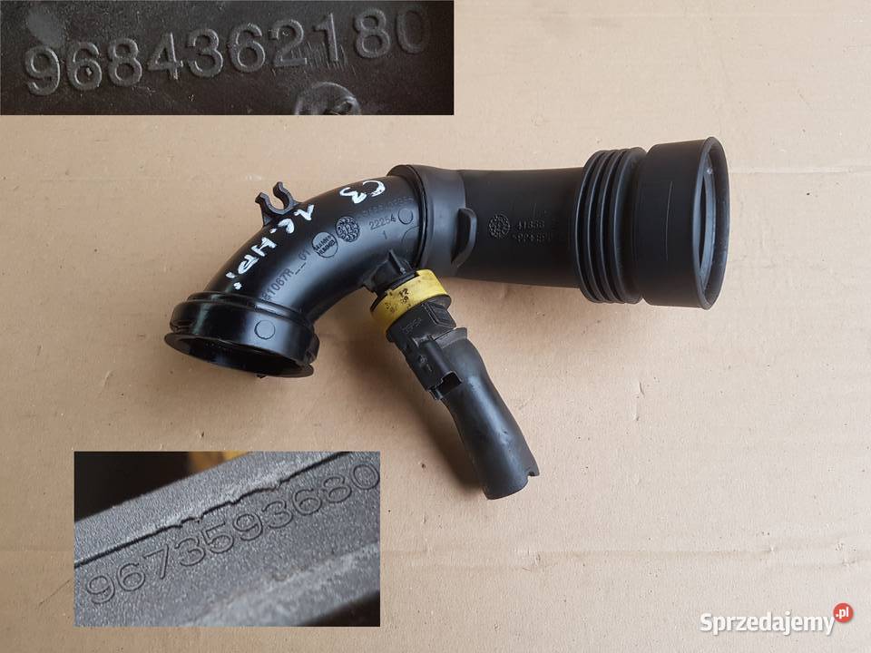 Citroen C3 Picasso lift rura kolanko dolot Legnica