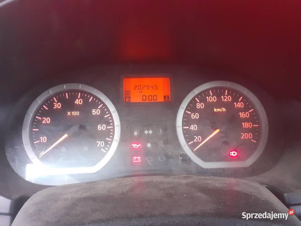 LICZNIK DACIA LOGAN MCV 14 P8200650539 Liczniki i zegary małopolskie