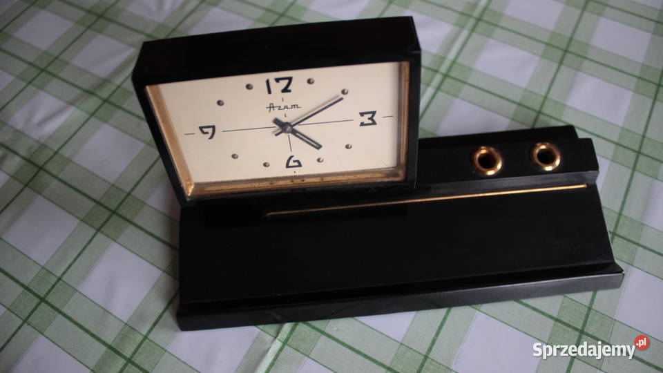Zegar AGAT sprawny bakelit vintage ZSRR