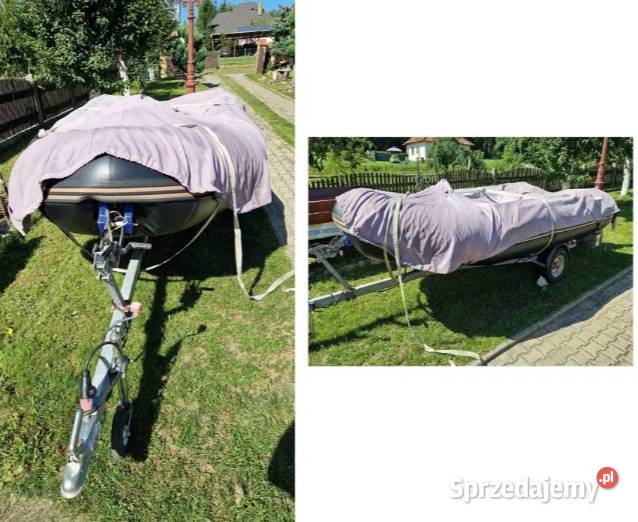 Łódź łódka przyczepka motorowa wedkarska RIB Łodzie i motorówki sprzedam