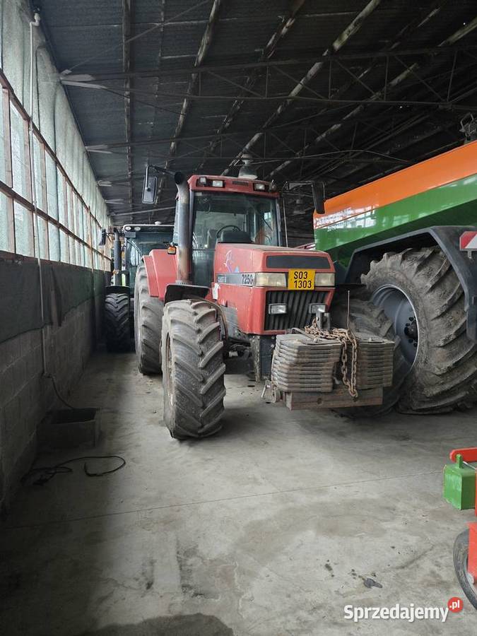Traktor ciągnik case7250 Nysa