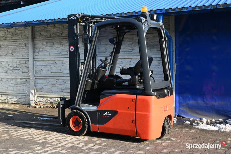 Wózek widłowy Linde E1402 Triplex 462 2016 Częstochowa