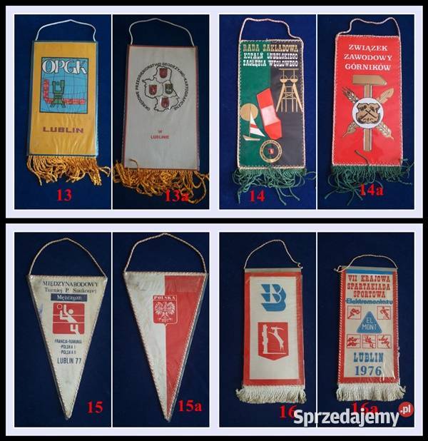 Proporczyki Antykwariat Lublin sprzedam