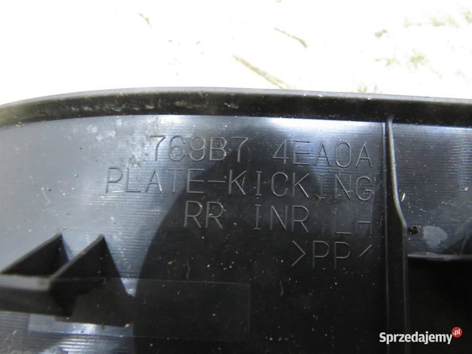 OSŁONA PROGU LEWY TYŁ QASHQAI J11 769B74EA0A sprzedam