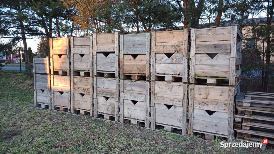 Skrzynia paleta skrzyniopaleta zamykana Skrzynie ogrodowe kujawsko-pomorskie