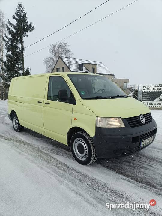 Sprzedam Volkswagen T5 LONG 25TDI 2500cm3 Volkswagen Bursztynowo