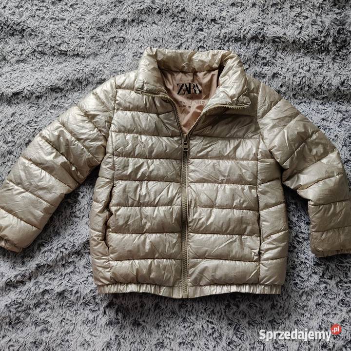 Złota kurtka ZARA Warszawa