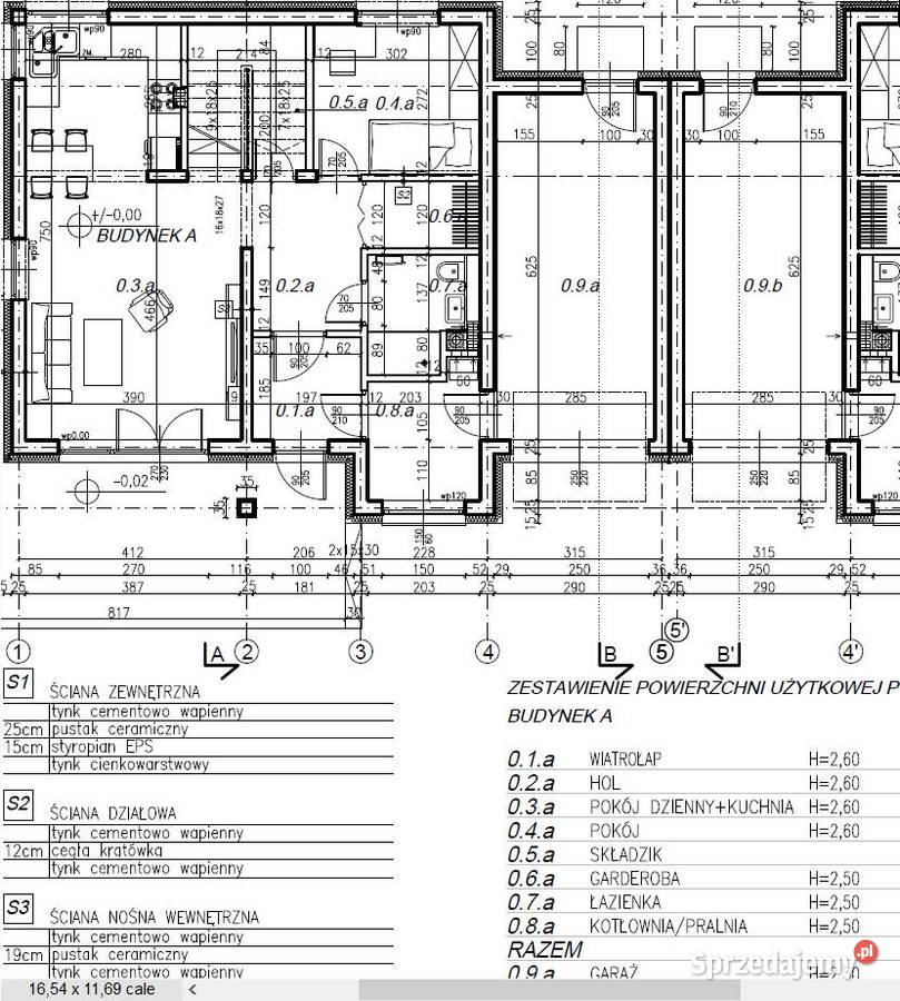 Funkcjonalny Bliźniak z garaże działka 45 ar Niepołomice