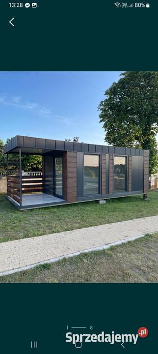 Kontener Pawilon Domek Letniskowy z Tarasem Kielce