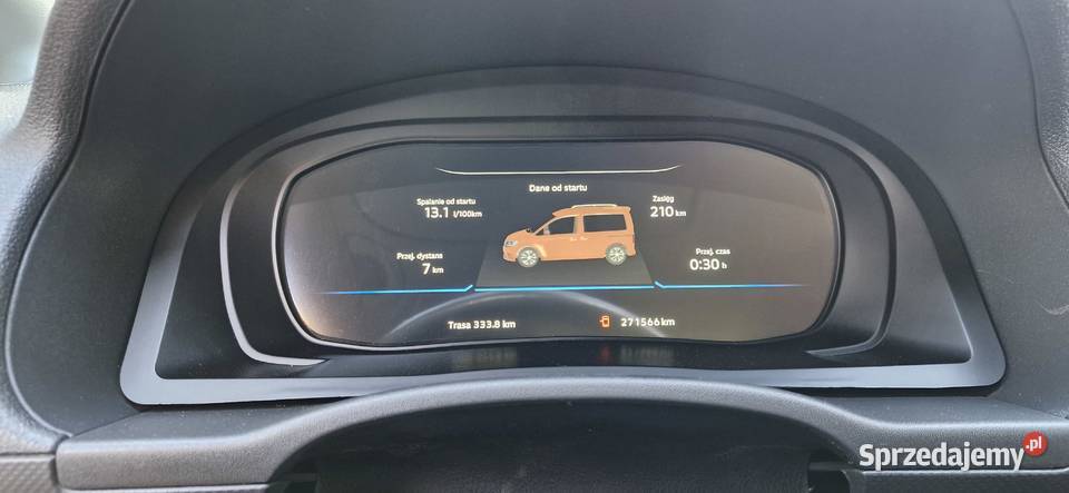 Volkswagen Caddy Kamper Tramper Beach Westfalia autoalarm Gdańsk