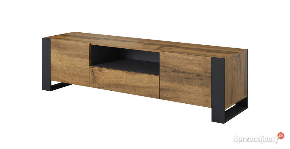 Szafka rtv 180 antracyt wotan WOOD Tarnów