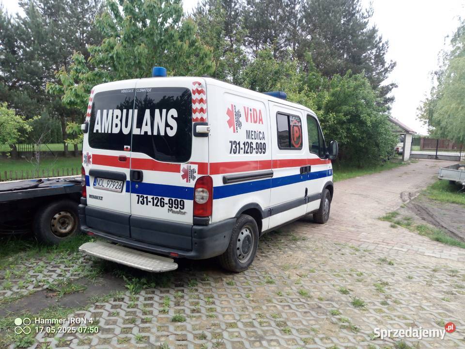 reno master karetka wyposazona kamper diesel lubelskie Chełm sprzedam