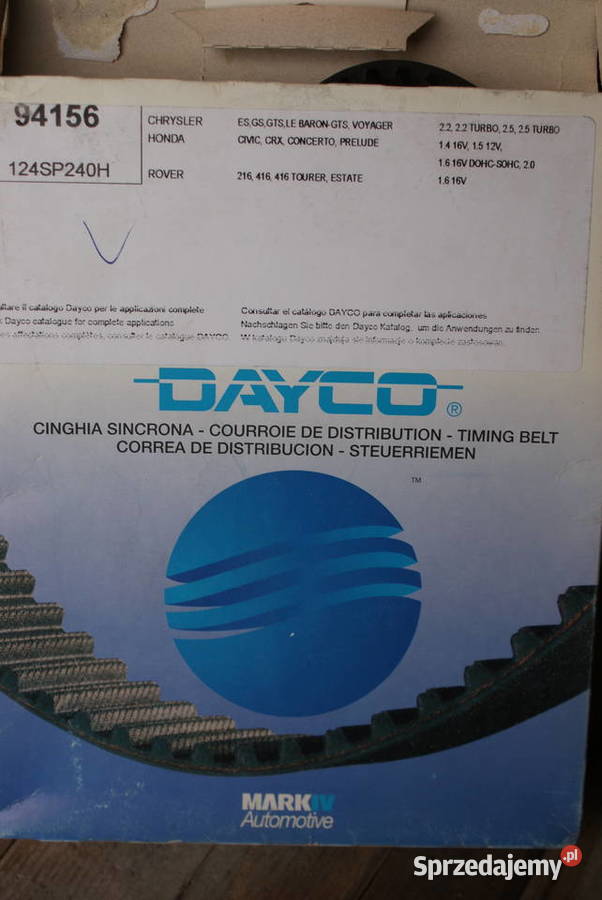 5237XS GATES PASEK ROZRZĄDU HONDA ROVER 124 Białobrzegi