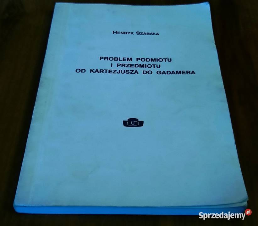 Problem podmiotu i przedmiotu Kartezjusza do Gdańsk