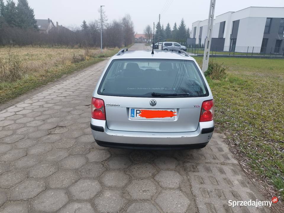 Volkswagen Passat B5 19 TDI 2004 wielkopolskie Jarocin