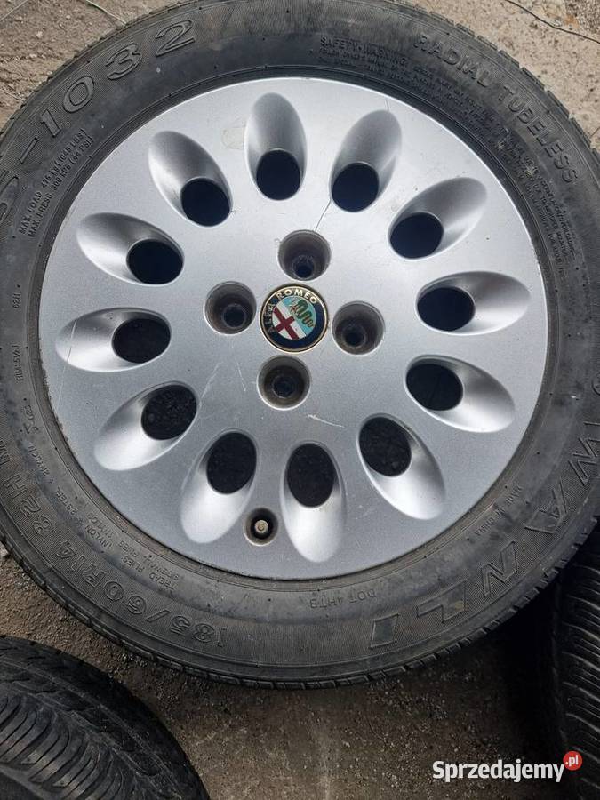 Felgi aluminiowe 14 Alfa Romeo 4x98 Fiat Lancia aluminiowe Gliwice sprzedam