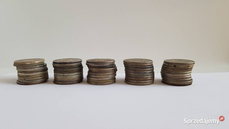 50 x 200 XXXlecia PRL 1974 mapka Ag srebro 625 Dąbrowa Górnicza