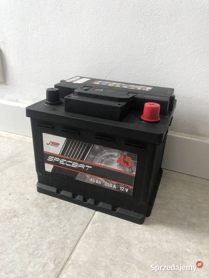 Akumulator SPECBAT 45Ah 350A EN PRAWY PLUS Warszawa