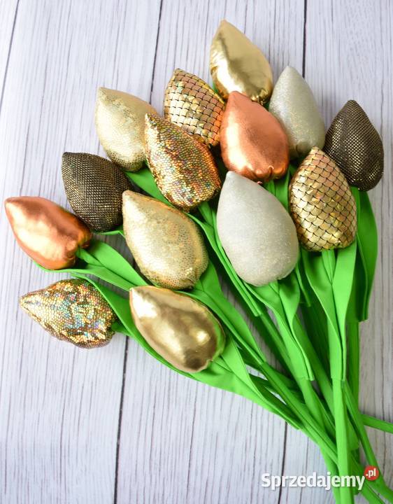 Bukiet 11 tulipanów Tulipany bawełniane Tulipany Katowice sprzedam