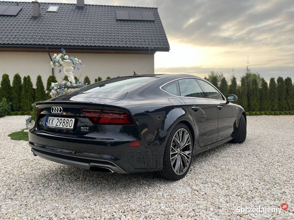 Audi A7 Tiptronic 8hp 30tfsi HeadUp Bose Grzane Rok produkcji 2015 Kraków