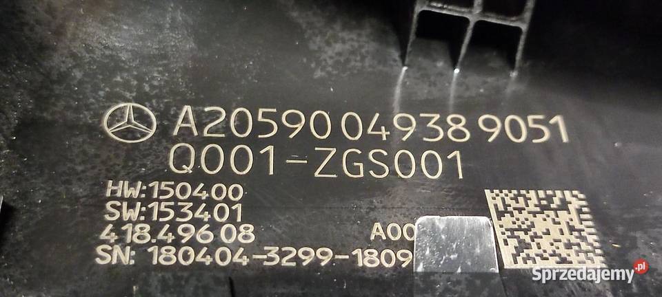 MERCEDES GLC W253 X253 MANETKI PRZEŁĄCZNIK