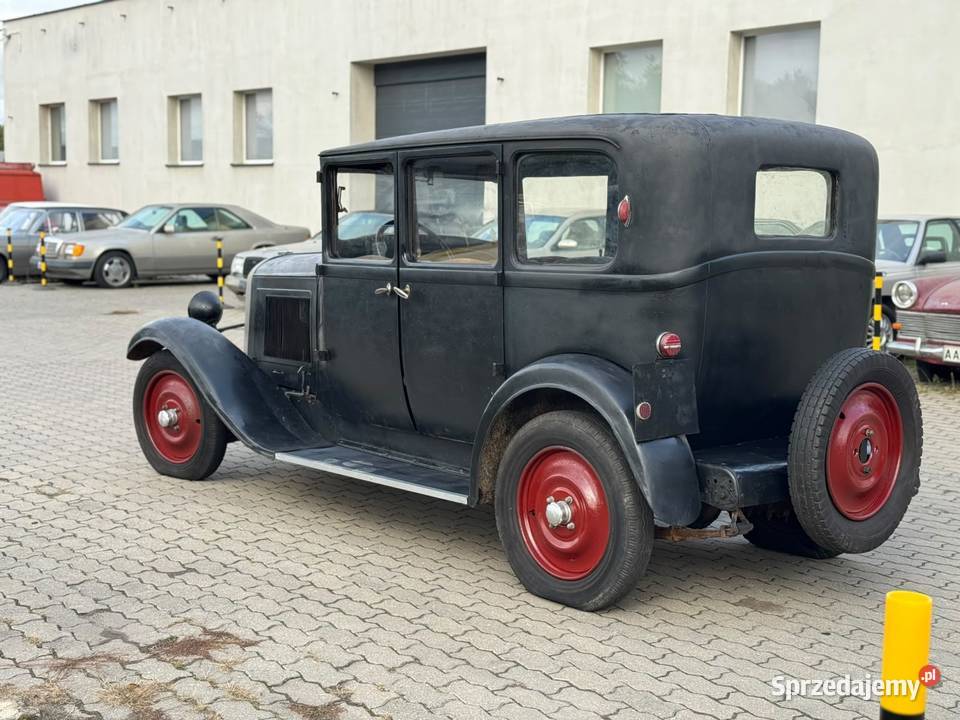CITRON AC4 1930 przedwojenny rarytas zachowane w łódzkie Zgierz