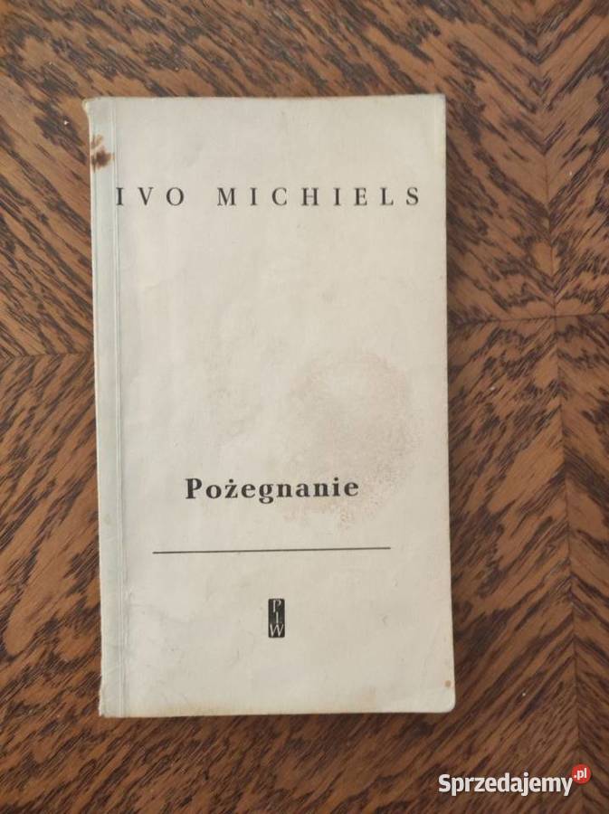 Pożegnanie Ivo Michiels Het afscheid unikat Kielce