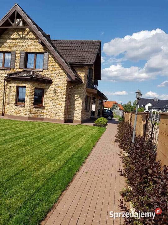 Płytki elewacyjne stara cegła na ściany domu z Radomsko