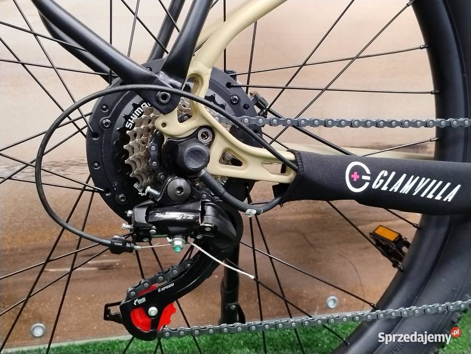 Rower Elektryczny GLAMVILLA Górski Shimano małopolskie