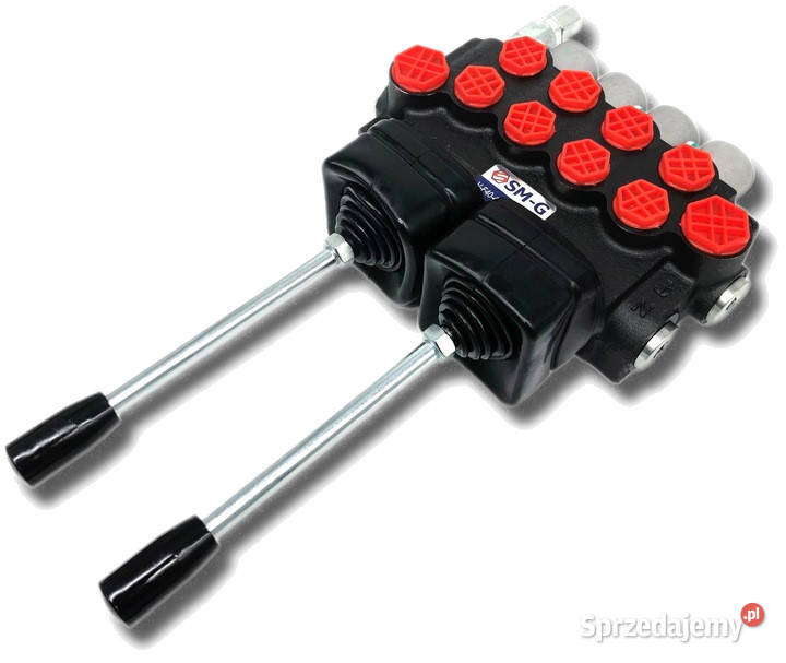 Rozdzielacz Hydrauliczny 4 SEK 40L Z JOYSTICKAMI Solec Kujawski