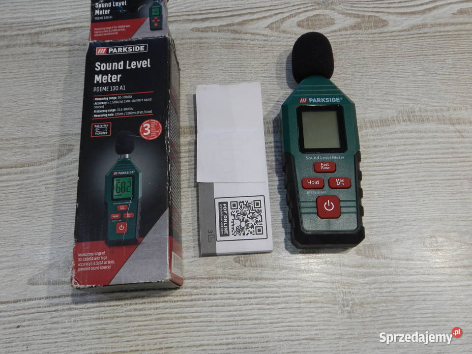 Miernik Poziomu Dźwięku Parkside PDEME 130 A1 Leżajsk sprzedam