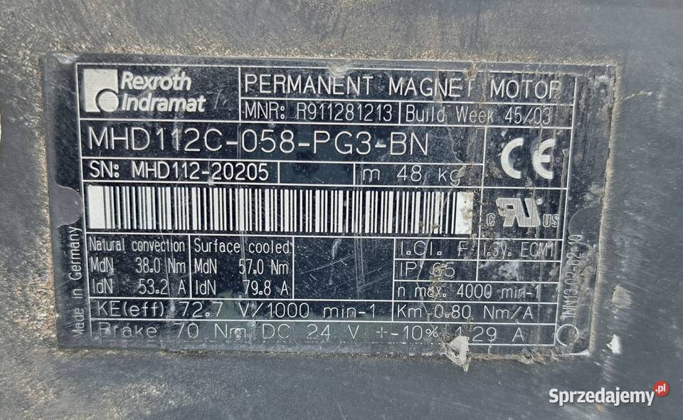 Serwonapęd Rexroth Indramat Układ napędowy