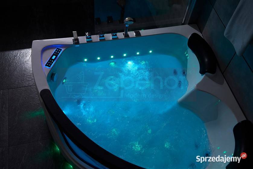 Wanna z hydromasażem LS2250 narożna podlaskie Grabówka