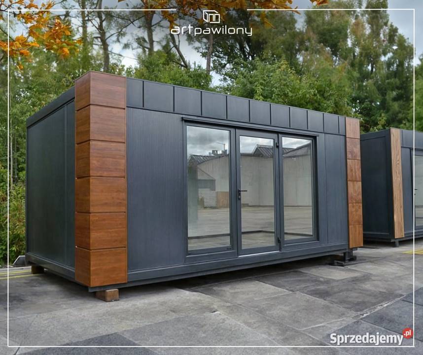 Kontener biurowy 6x3 m Pawilon handlowy Warszawa sprzedam