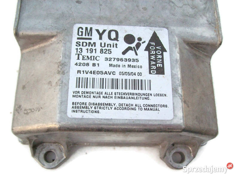 Astra III H Sensor poduszek13191825 mazowieckie Mińsk Mazowiecki sprzedam