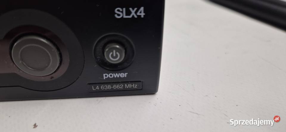 Shure SLX24SM58 Oryginalny zestaw bezprzewodowy Konin