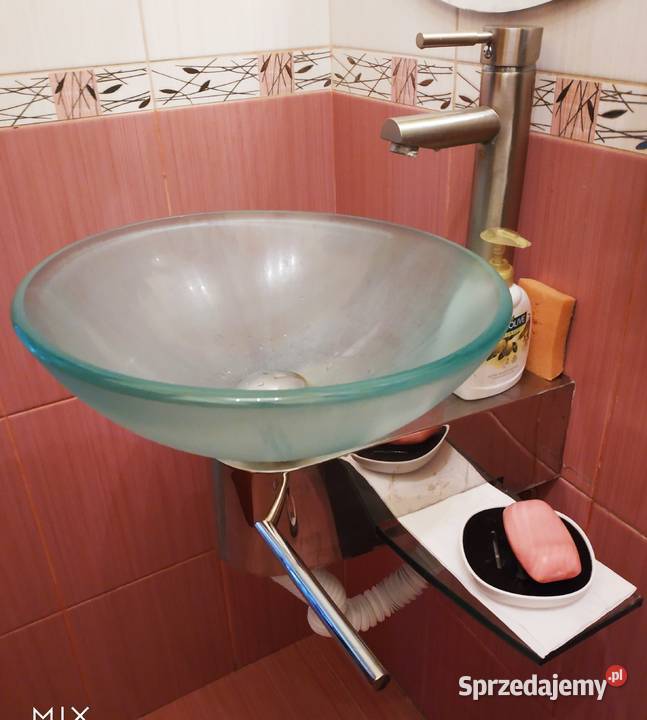 Umywalki łazienkowe komplet z baterią Akcesoria łazienkowe Kielce