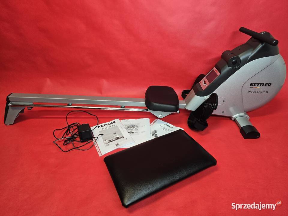 Piękny Mocny Wioślarz KETTLER COACH E ergocoach Ostrzeszów