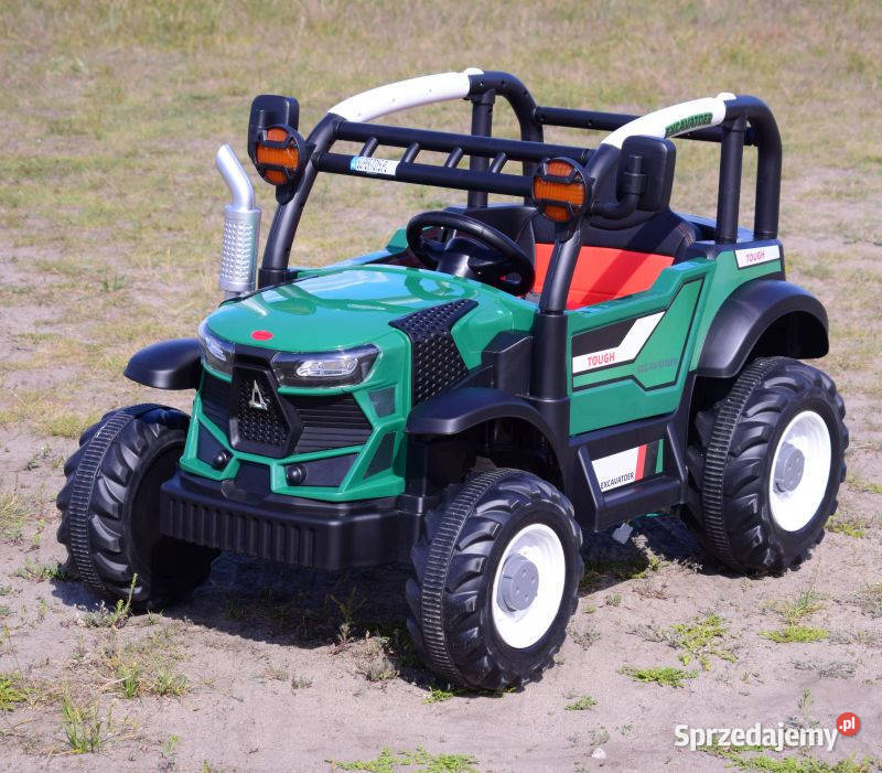 Autko KOPARKA TRAKTOR NA AKUMULATOR dzieci AUTO Pojazdy elektryczne i spalinowe Myszków