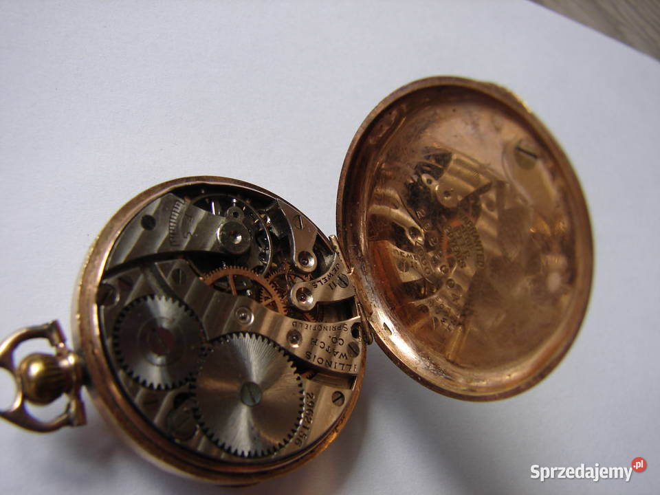 Illinois Watch Co stary zegarek kieszonkowy Warszawa