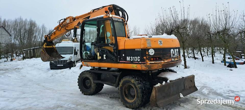 koparka kołowa cat caterpilat 313c świętokrzyskie Koprzywnica sprzedam
