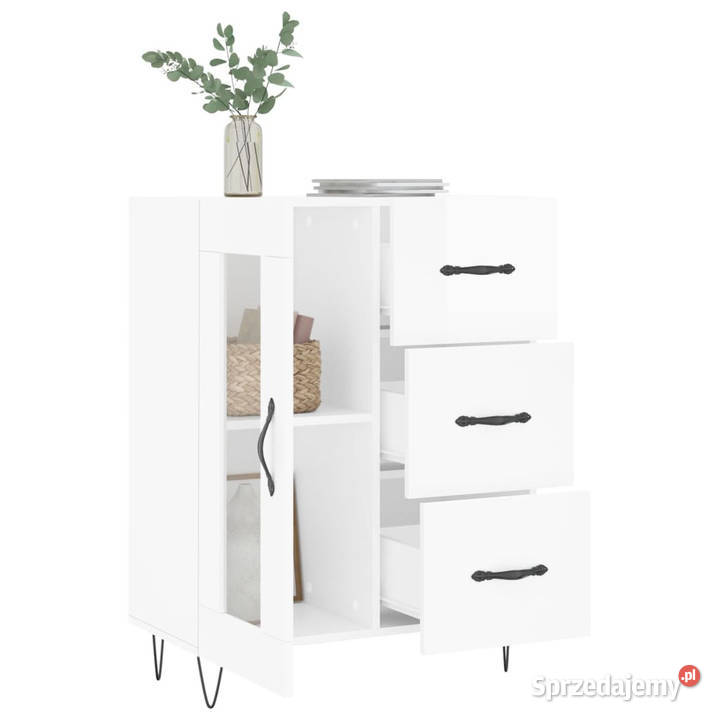Szafka biała połysk 695x34x90 materiał Warszawa