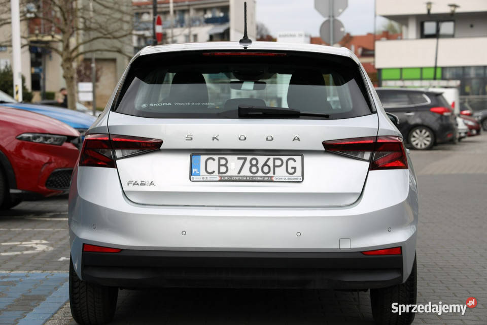 koda Fabia 10 110 Ambition manual IV 2021 immobilizer śląskie