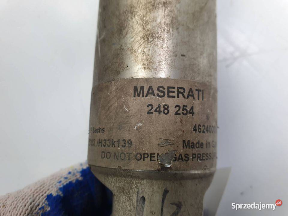 AMORTYZATOR LEWY TYŁ MASERATI QUATTROPORTE S Pozostałe Lipno