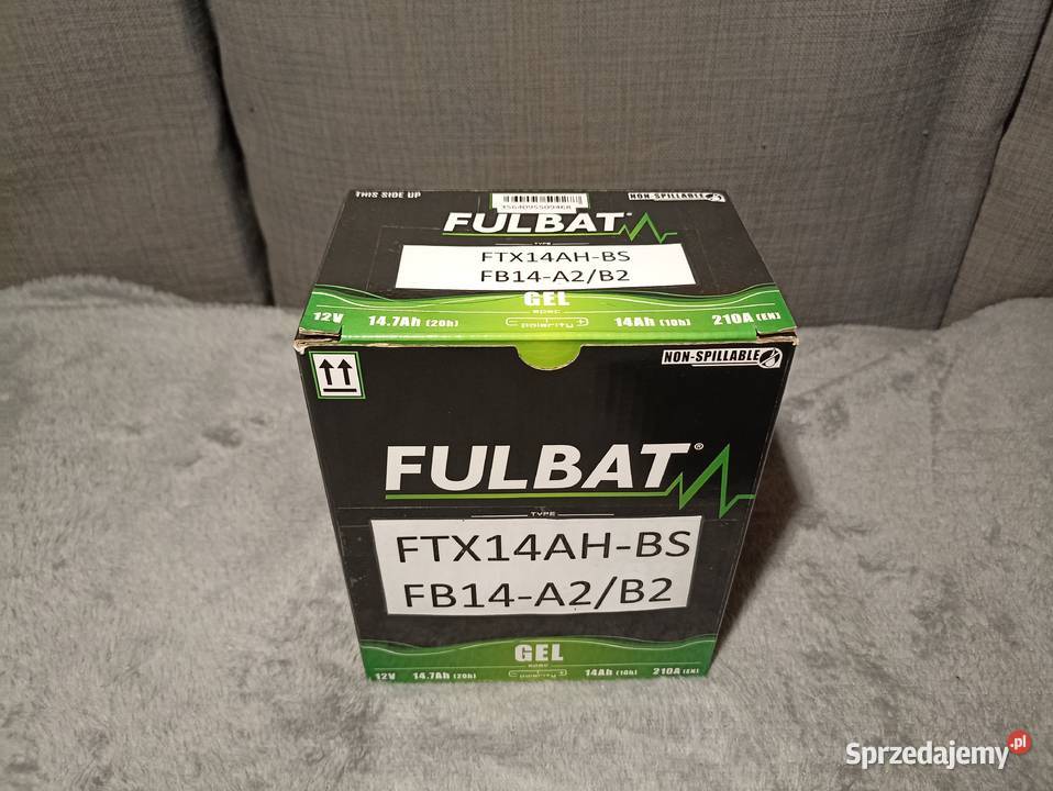 Nowy Akumulator Żelowy Fulbat 12V 14Ah 210A Kraków