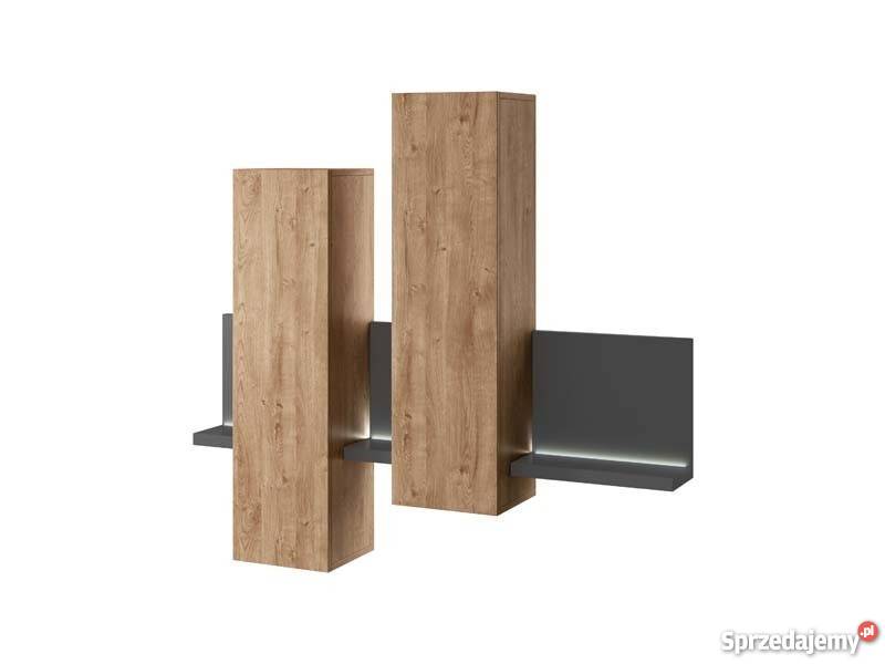 BOTA 24JRFG09 meblościanka antracyt laminat dąb