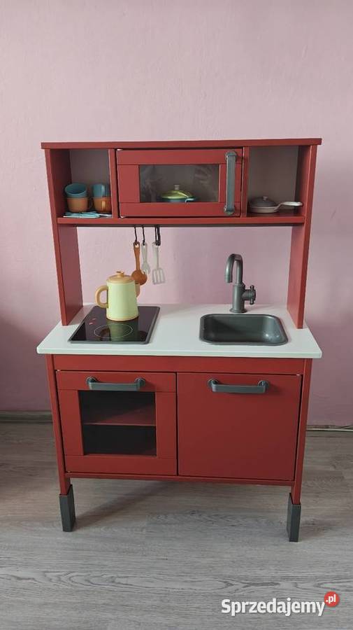 Kuchnia czerwona Ikea duktig dzieci do zabawy Dąbrowa Górnicza sprzedam